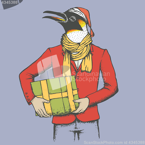 Image of Penguin vector illustration