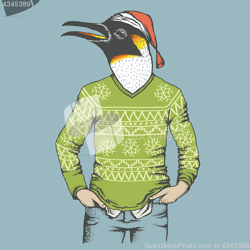 Image of Penguin vector illustration