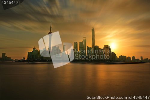 Image of Oriental pearl tower, Shanghai world financial center jinmao tow