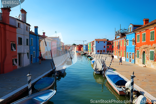 Image of Boats in Burano