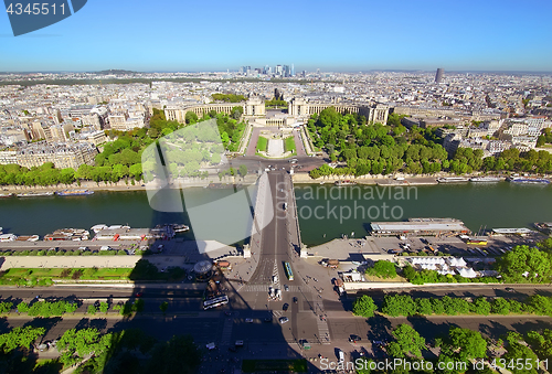 Image of Aerial panoramic Paris