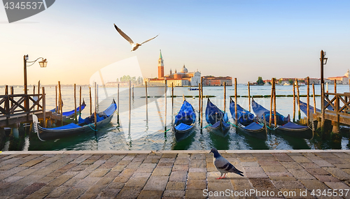 Image of Gondolas and San Giorgio