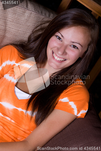 Image of Teenager Smiling