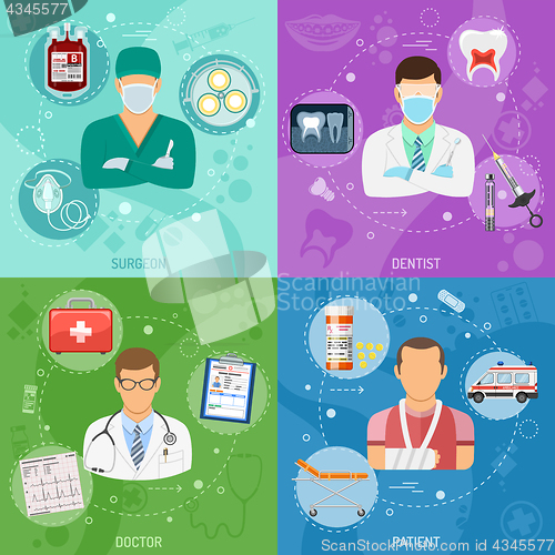 Image of Medical square banners