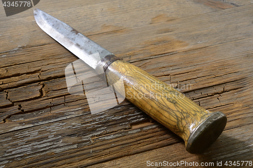 Image of traditional Finnish knife puukko