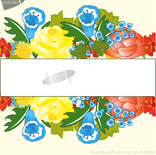 Image of Decorative floral background