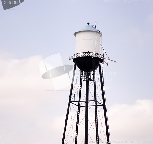 Image of Rural County Water Tower City Infrastructure Public Utility