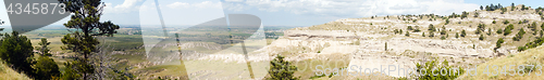 Image of Scotts Bluff Monument Area Western Nebraska United States North 