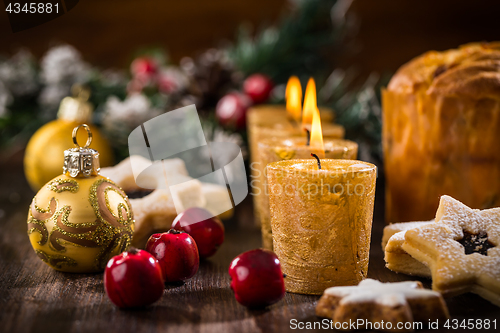 Image of Christmas candles