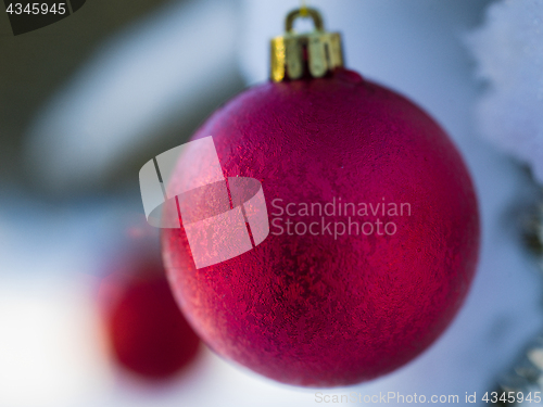 Image of christmas tree ball decoration