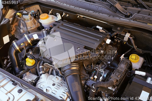 Image of Car Engine Detail