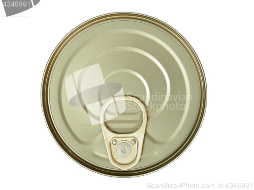 Image of Tin can isolated on white