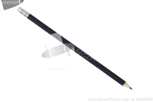Image of Black pencil on white