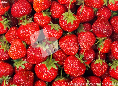 Image of Fresh strawberries background