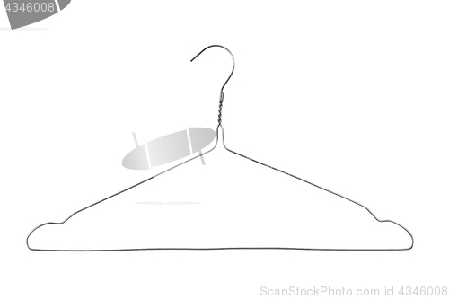 Image of Wire coat hanger