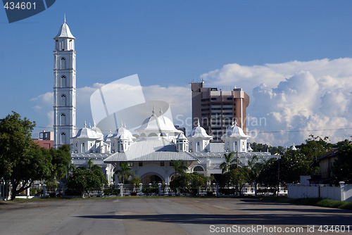 Image of White mosque