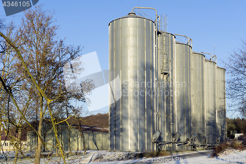 Image of Steel Industrial Silo 