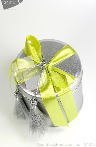 Image of metal gift box