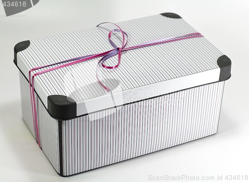 Image of metal gift box