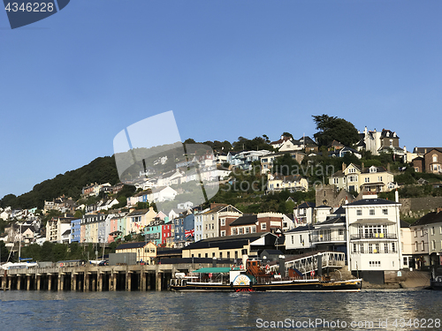 Image of Darthaven Devon UK with Paddle Steamer