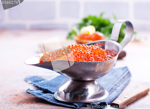 Image of red caviar