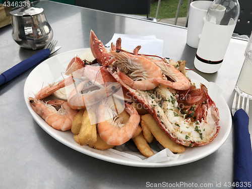 Image of Lobster, Prawns and Handcut Fries