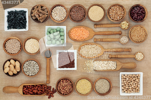 Image of Dried Macrobiotic Diet Food 