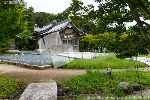 Image of Wooden house in garden