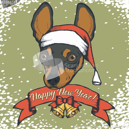 Image of Year of the dog vector concept