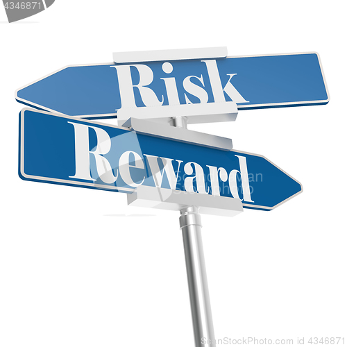 Image of Risk and reward signs