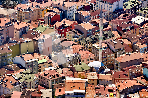 Image of View of the roofs of Istanbul.