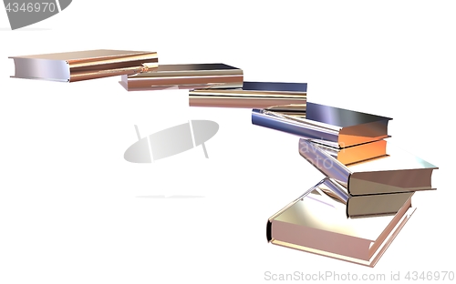 Image of Chrome books icon. 3d illustration