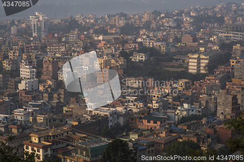 Image of Kathmandu city view from Swayambhunath