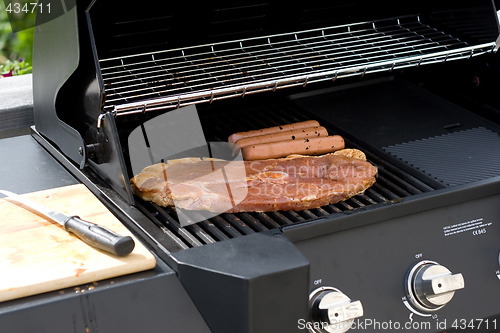 Image of Steak and sausage bbq