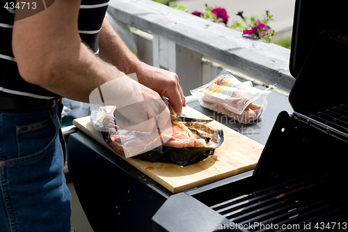 Image of Barbequeing