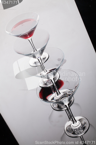 Image of Glasses Of Wine