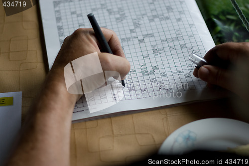 Image of X-word puzzle