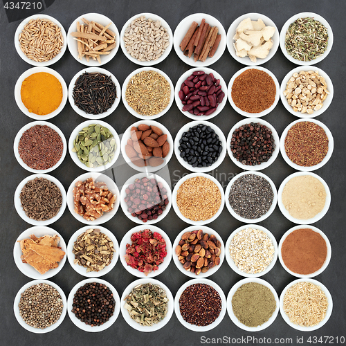 Image of Herbal Medicine and Food for a Healthy Heart