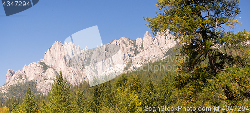 Image of Rock Butte Outcropping Castle Crags State Park California