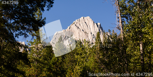 Image of Rock Butte Outcropping Castle Crags State Park California