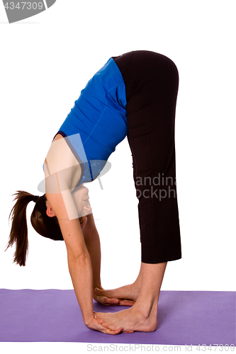 Image of Woman in Yoga Position
