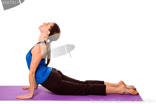 Image of Woman in Yoga Position