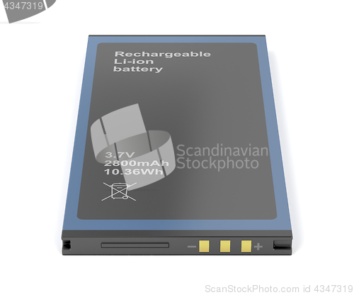 Image of Rechargeable Li-ion battery