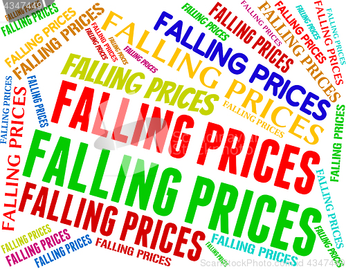 Image of Falling Prices Shows Promo Lowering And Sales