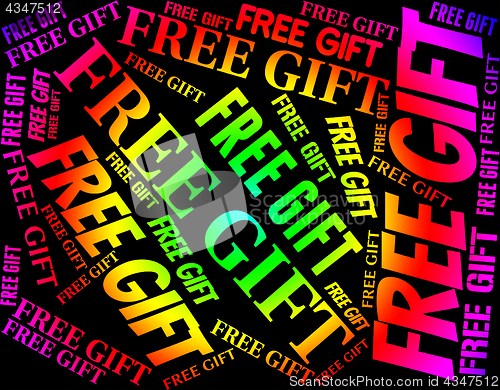 Image of Free Gift Shows Without Charge And Complimentary