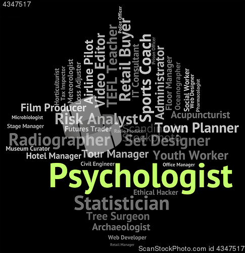 Image of Psychiatrist Job Shows Employment Disorders And Psychology?