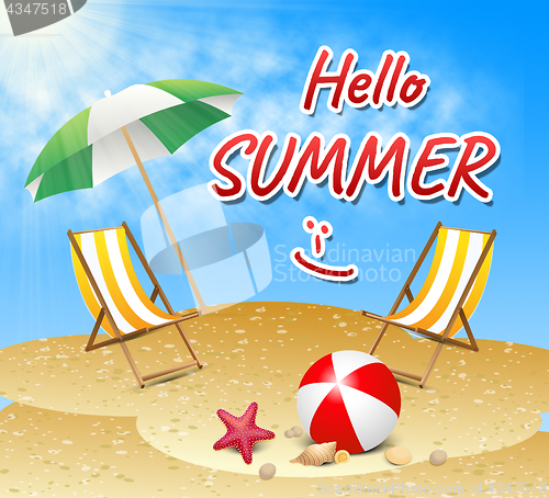 Image of Hello Summer Means How Are You And Coasts