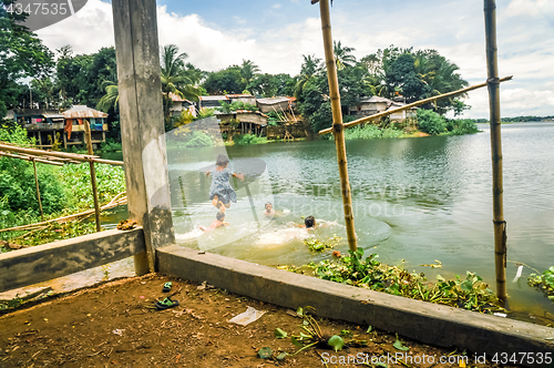 Image of Swimming in Bangladesh