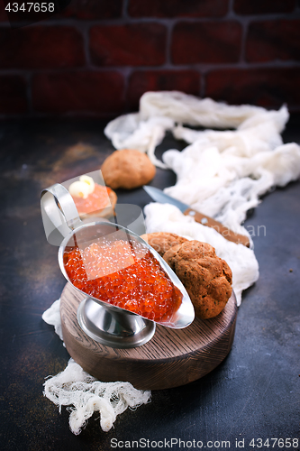 Image of red caviar