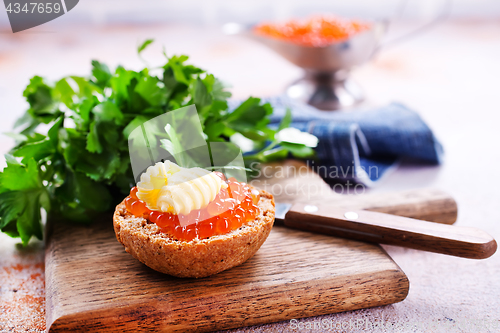 Image of red caviar